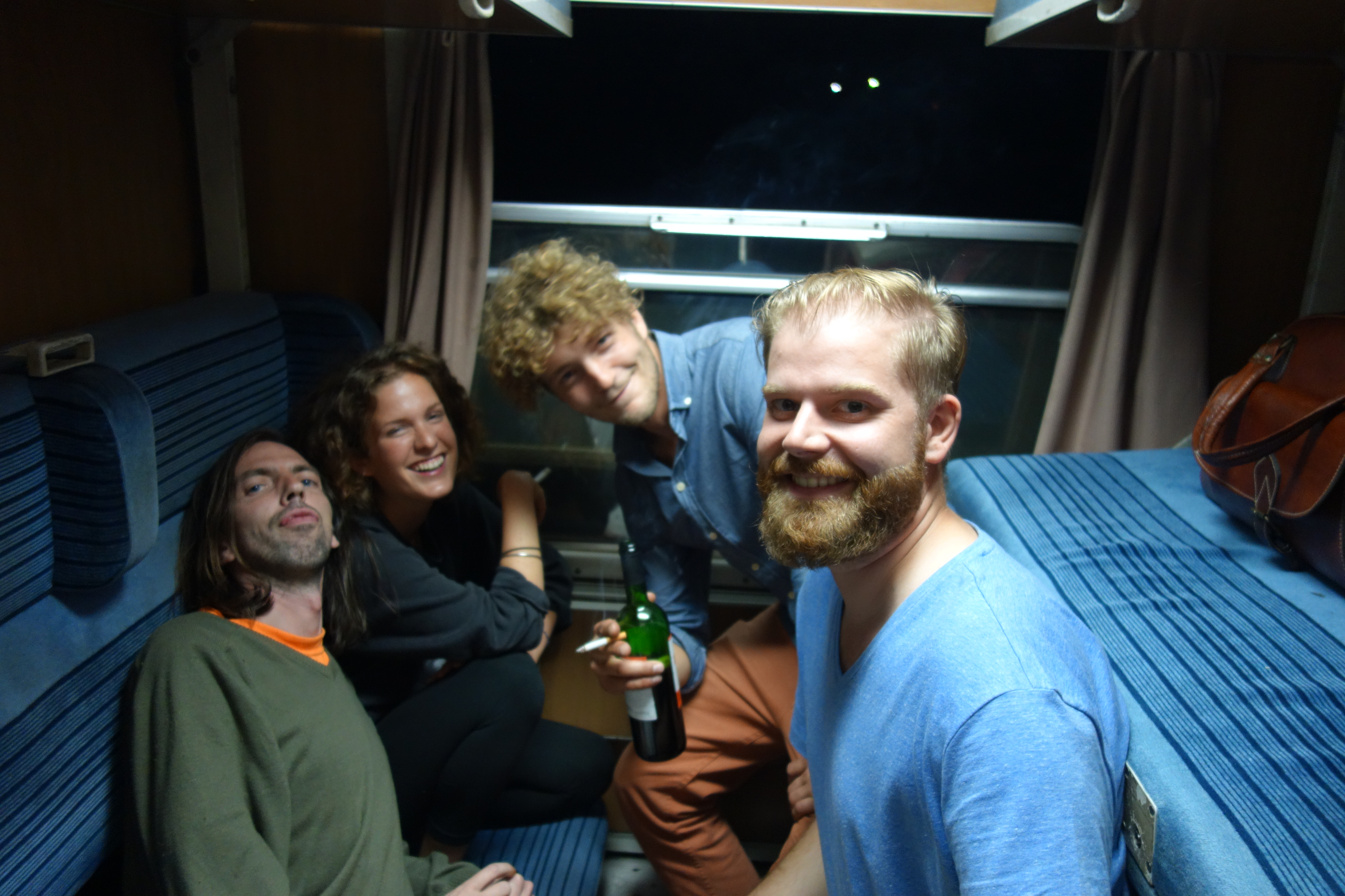 Belgrad nach Thessaloniki - Zugparty